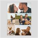 blanket with photo collage