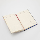 Intérieur de l'agenda