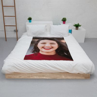 Face on Blanket