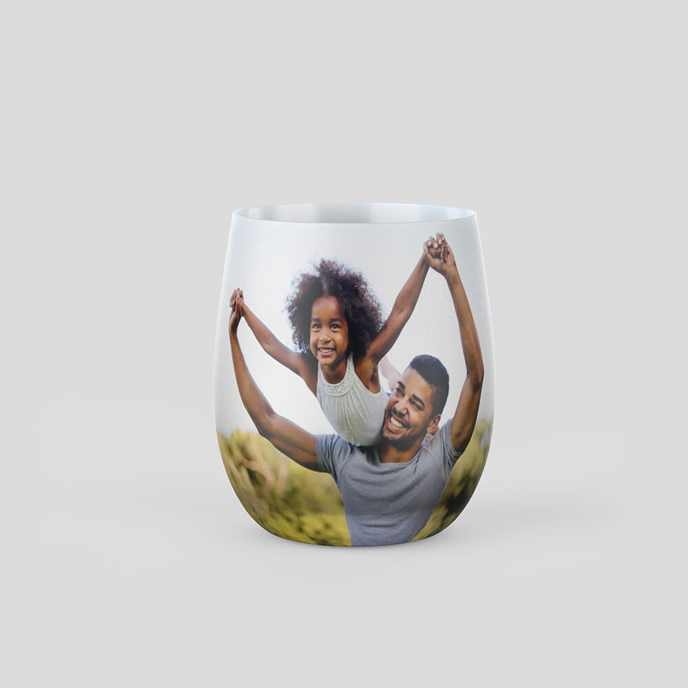 personalised water glass