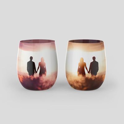 vasos cristal personalizados fotos online
