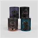 Personalised Whisky Glass with puppies