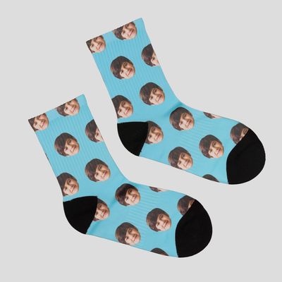 personalised face socks