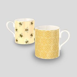 Regular custom printed bone china mug