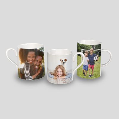personalised bone china mug