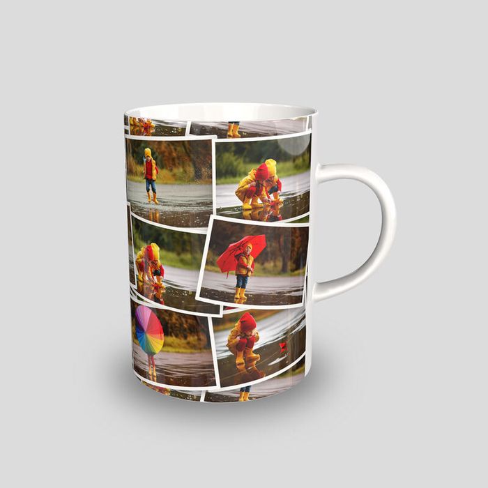 photo collage mug printed with special memories