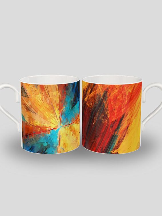 Mug porcelaine personnalisé avec dessin