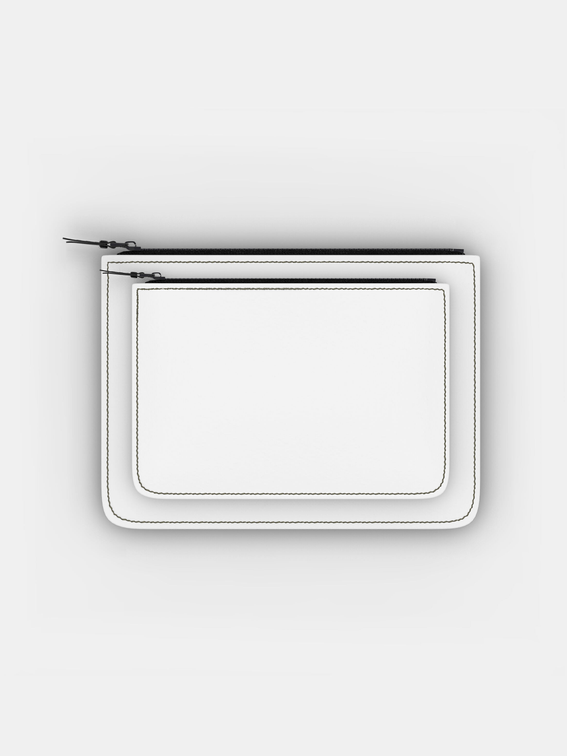 Petite pochette cuir sur mesure