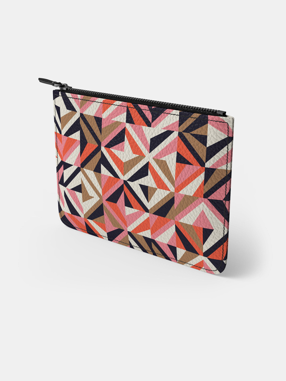 Custom leather pouch