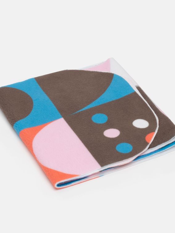 Dünner Fleece Schal Rand