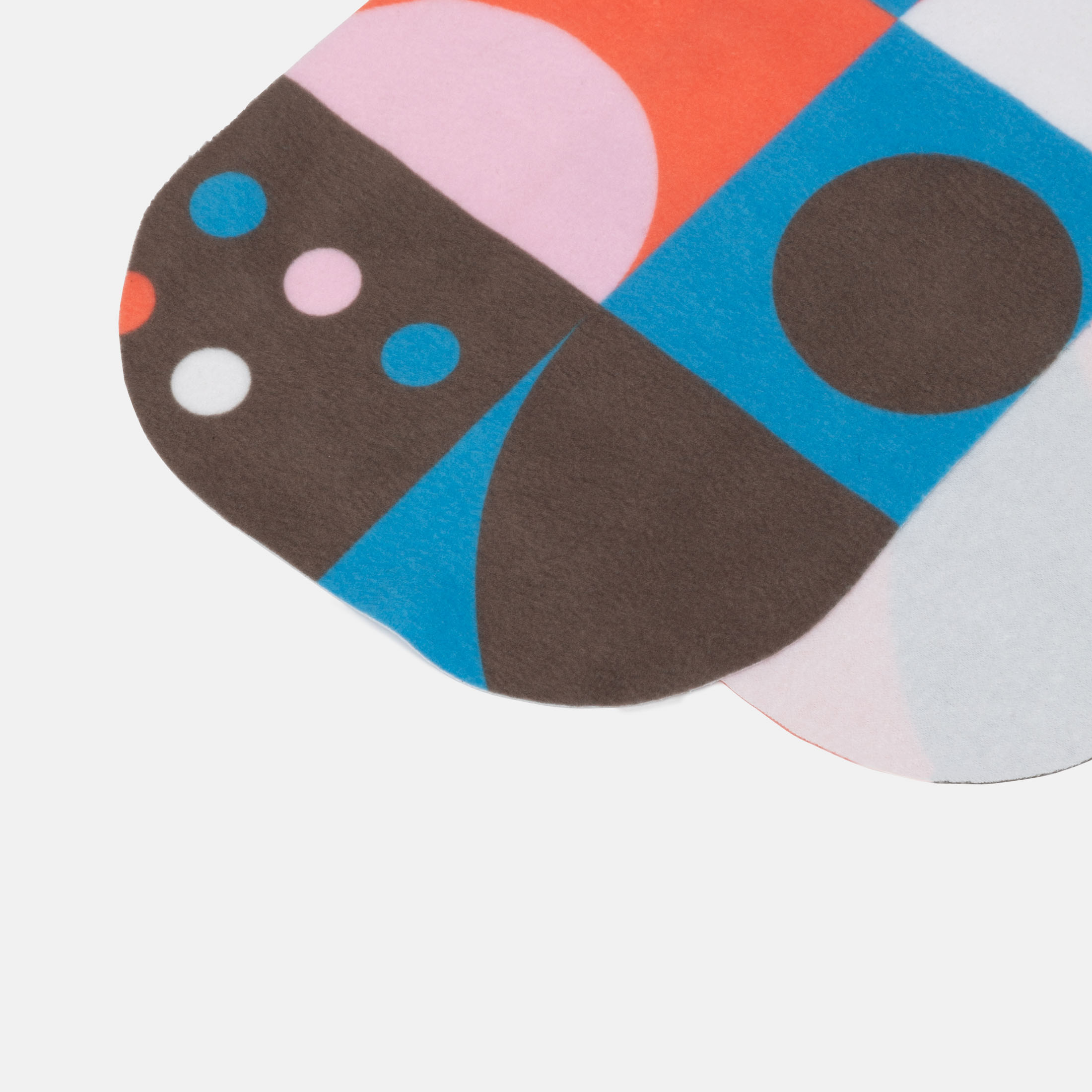 närbild egendesignad halsduk