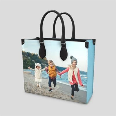 personalised shopper bag with image