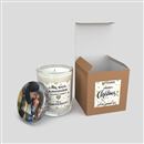 Personalised glass candles NZ