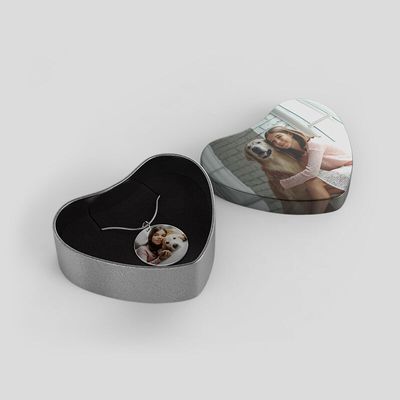collier photo argent sterling