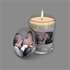 Personalized glass candles