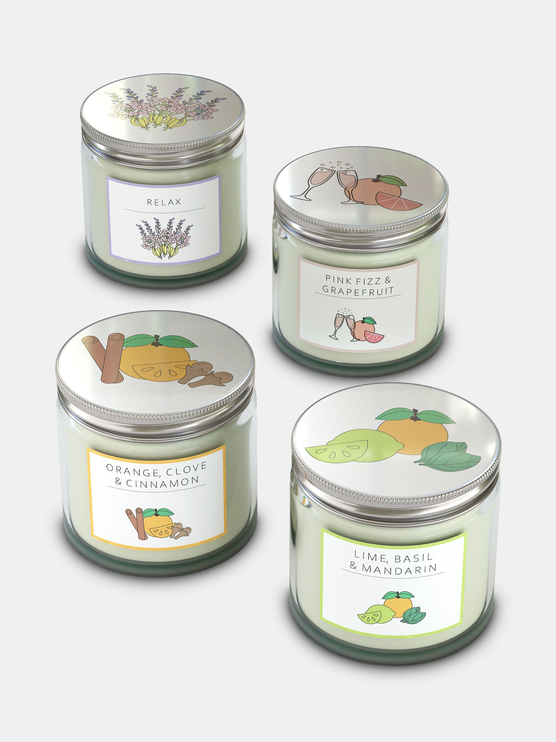 Personalised Travel Jar Candle UK