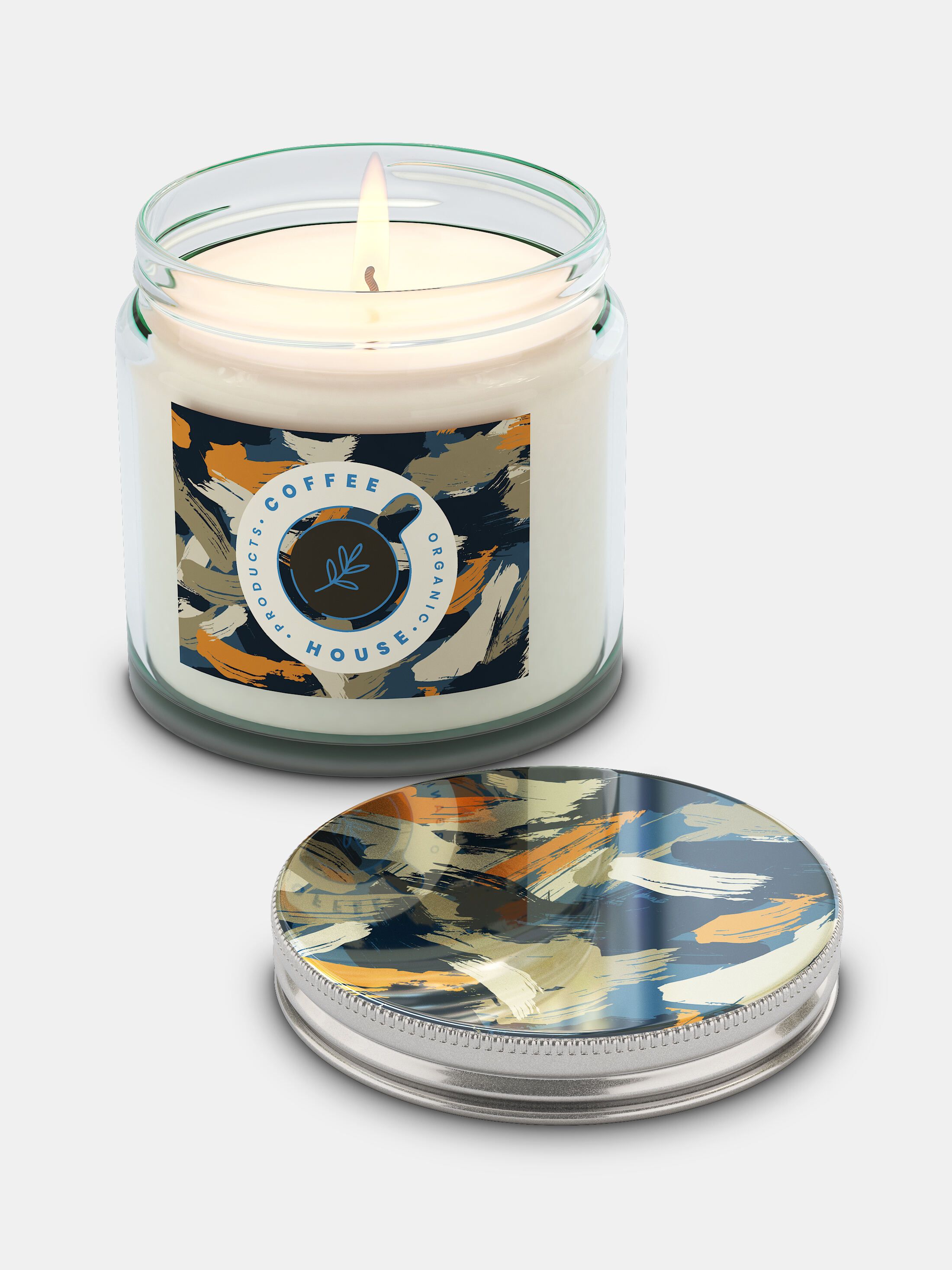 Personalised Jar Travel Candle UK