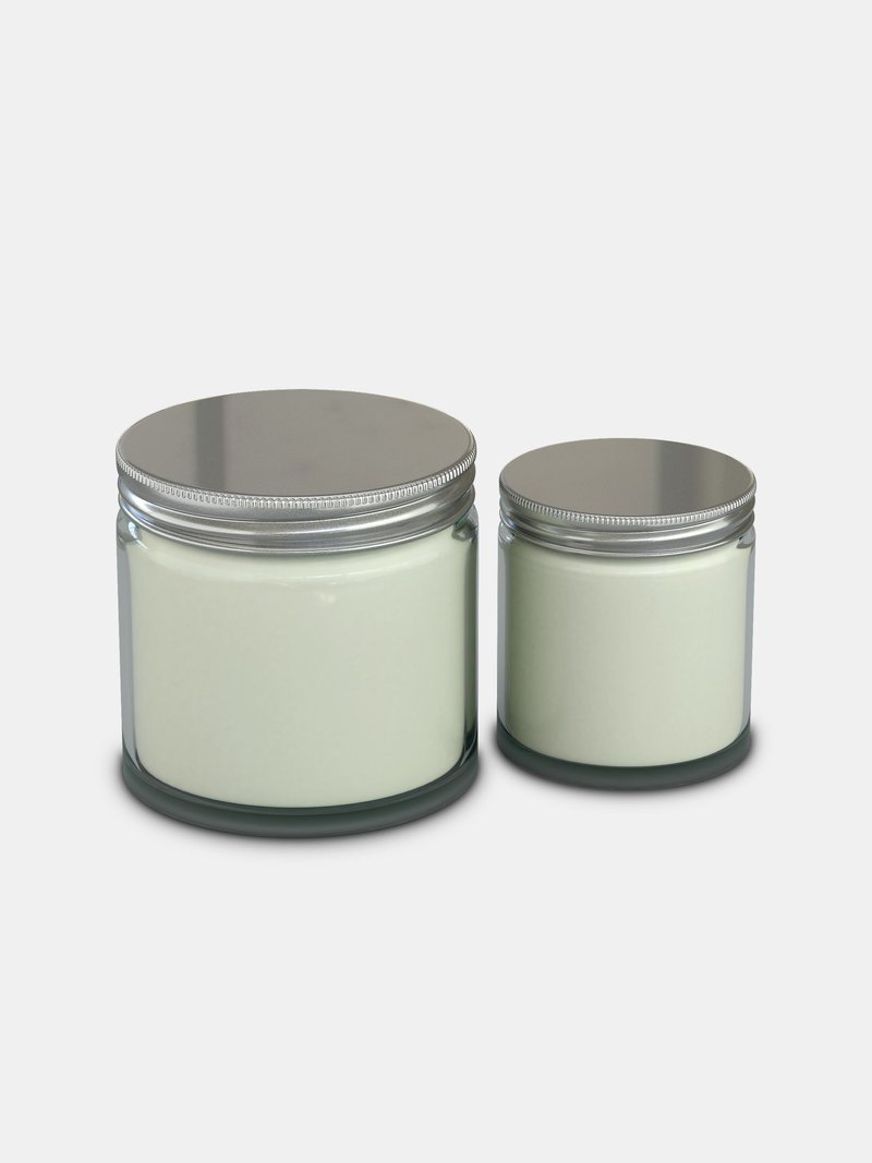 printed candle jars