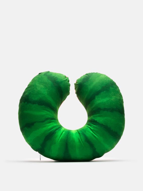 Print both sides travel neck pillow