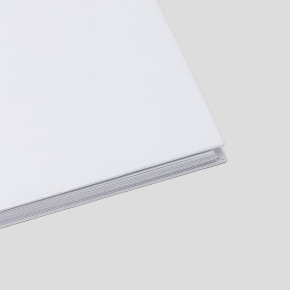 close up of custom notebook pages