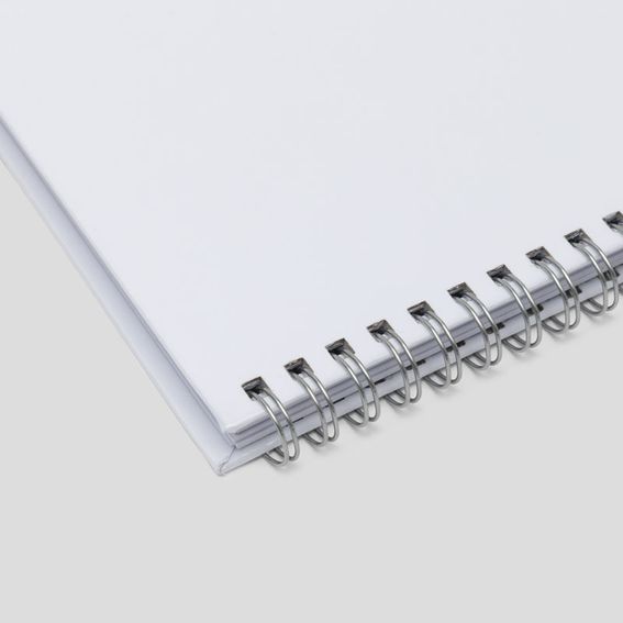 customised spiral notebook