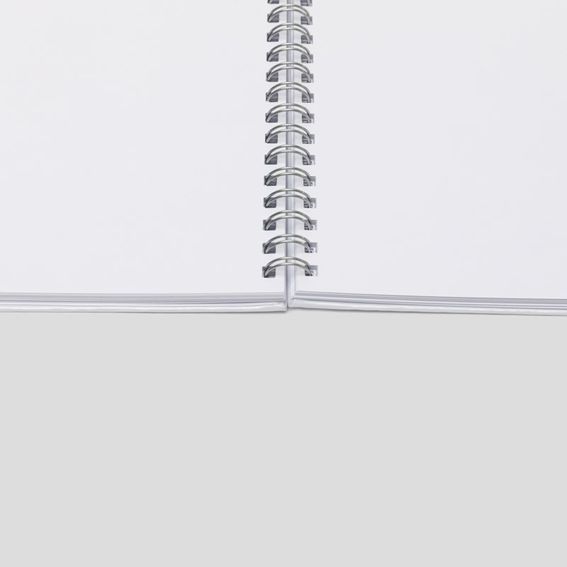 Custom Spiral Bound Notebook inside pages