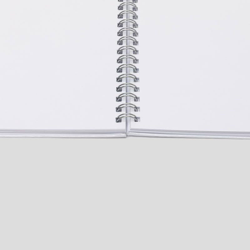 Custom Spiral Bound Notebook inside pages
