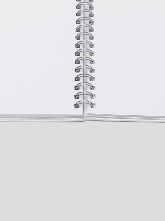 Custom Spiral Bound Notebook inside pages
