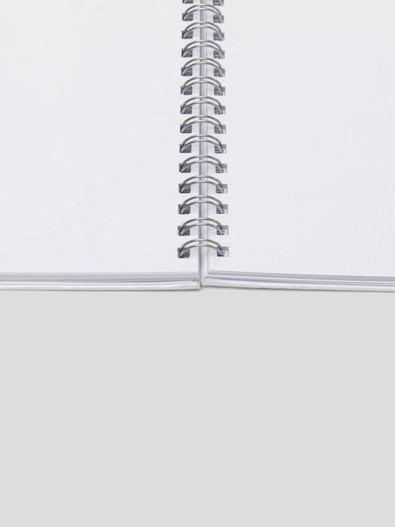 customised spiral notebook