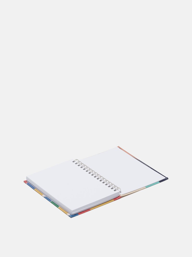 cuaderno de espiral personalizado con hojas blancas o con rayas