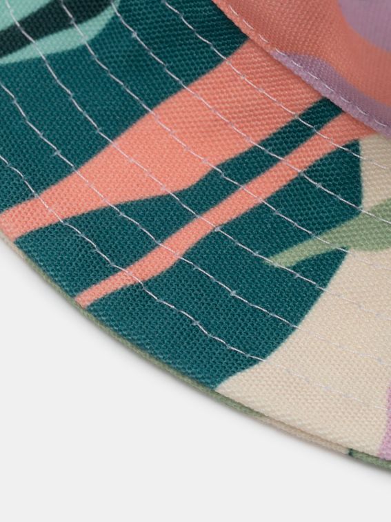 close up bucket hat details