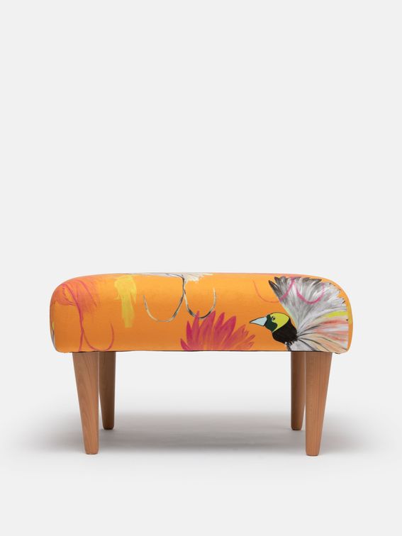 bespoke footstools with design