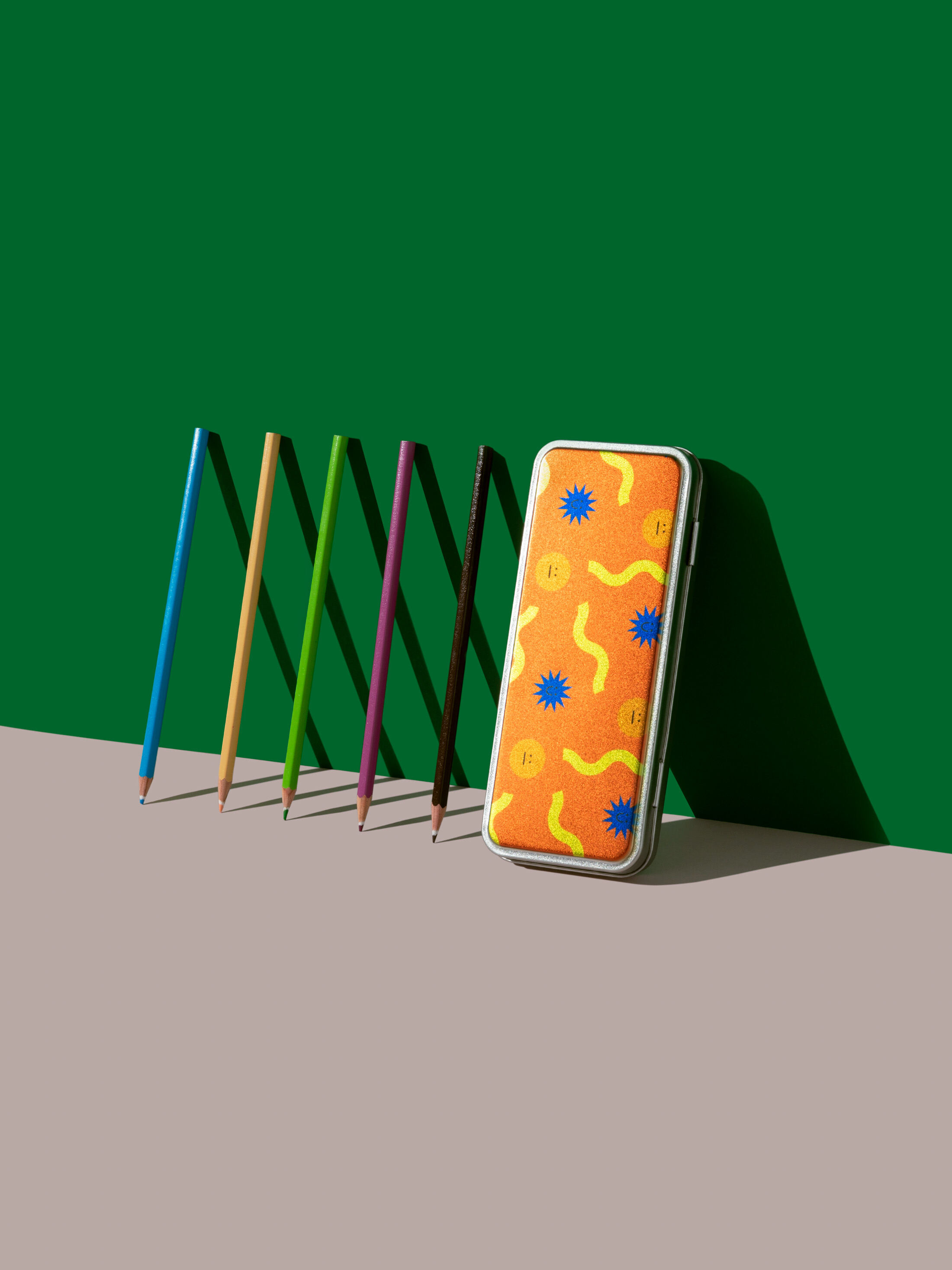 customised pencil tin