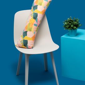 bedrukte bolster met jouw ontwerp