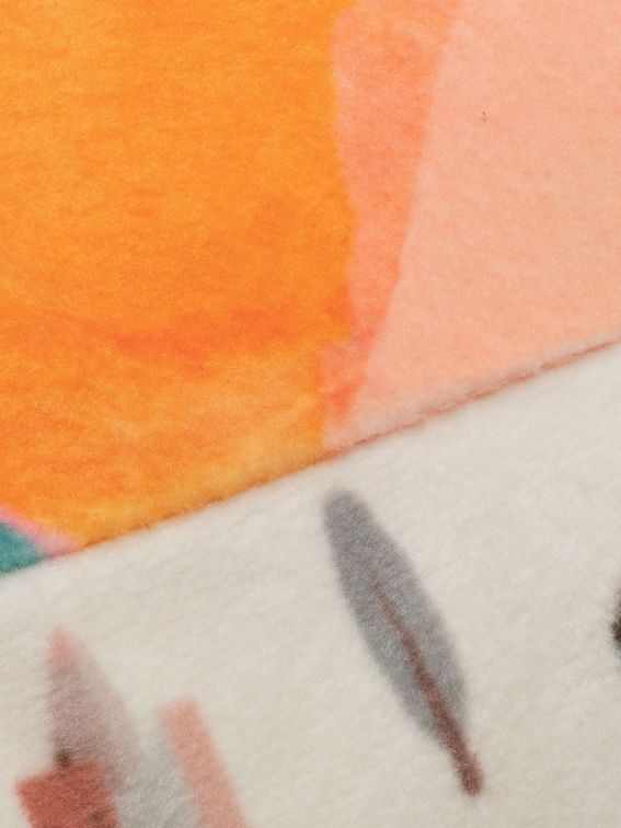 printed sausage pillow