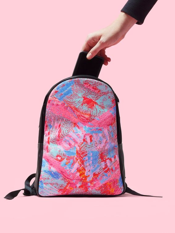 back of backpack