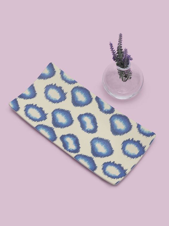 printed serving dish