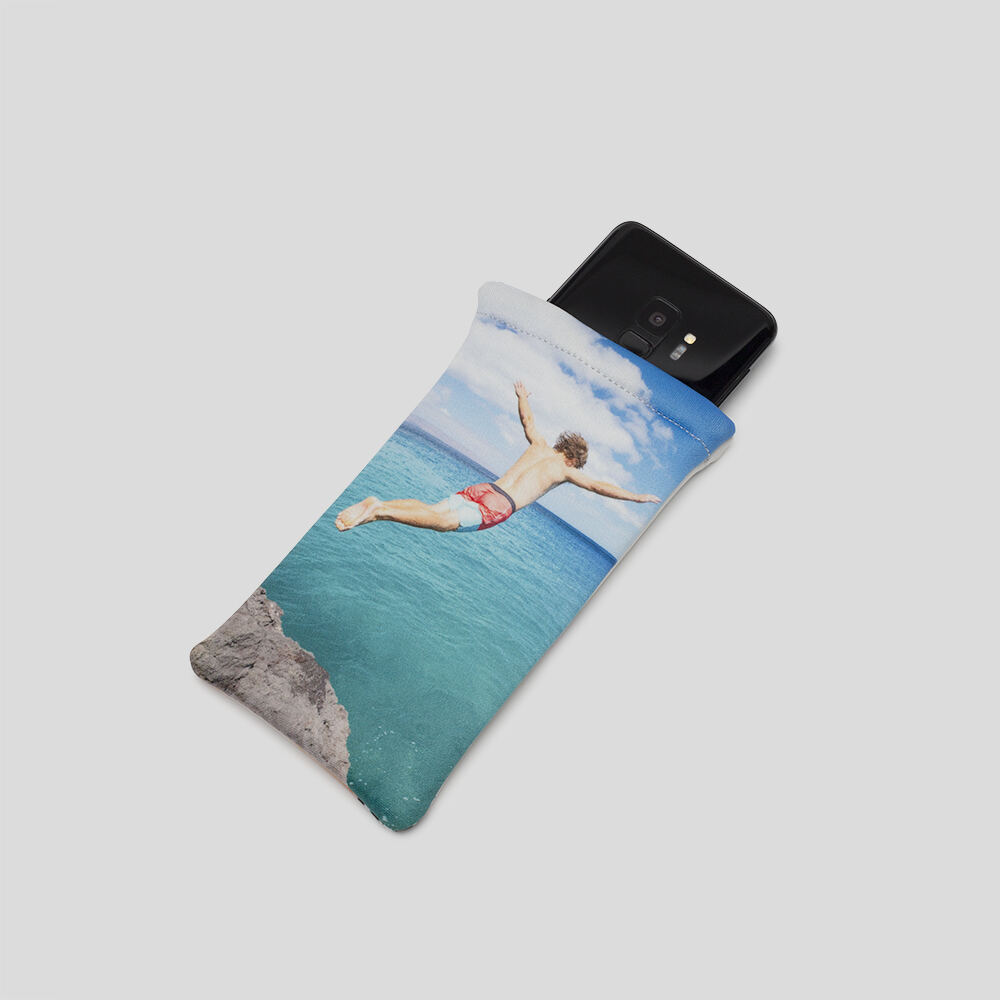 custom phone pouch uk