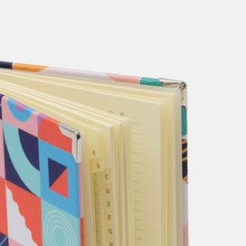 Intérieur du carnet d'adresses original