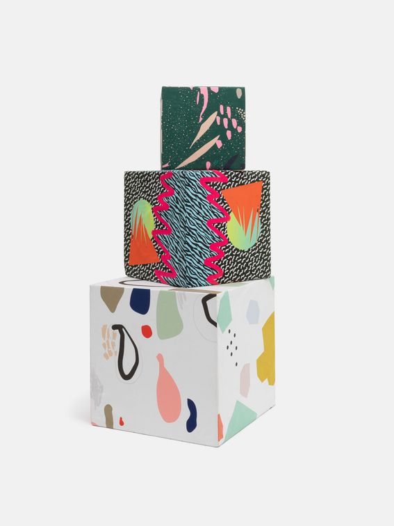 Cubo pouf personalizzato