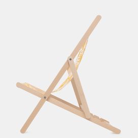 Transat imprimé avec design coloré