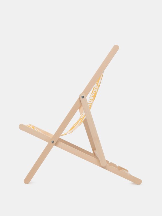 Transat imprimé avec design coloré