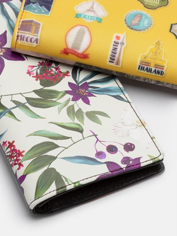 Portefeuille personnalisé en couleur