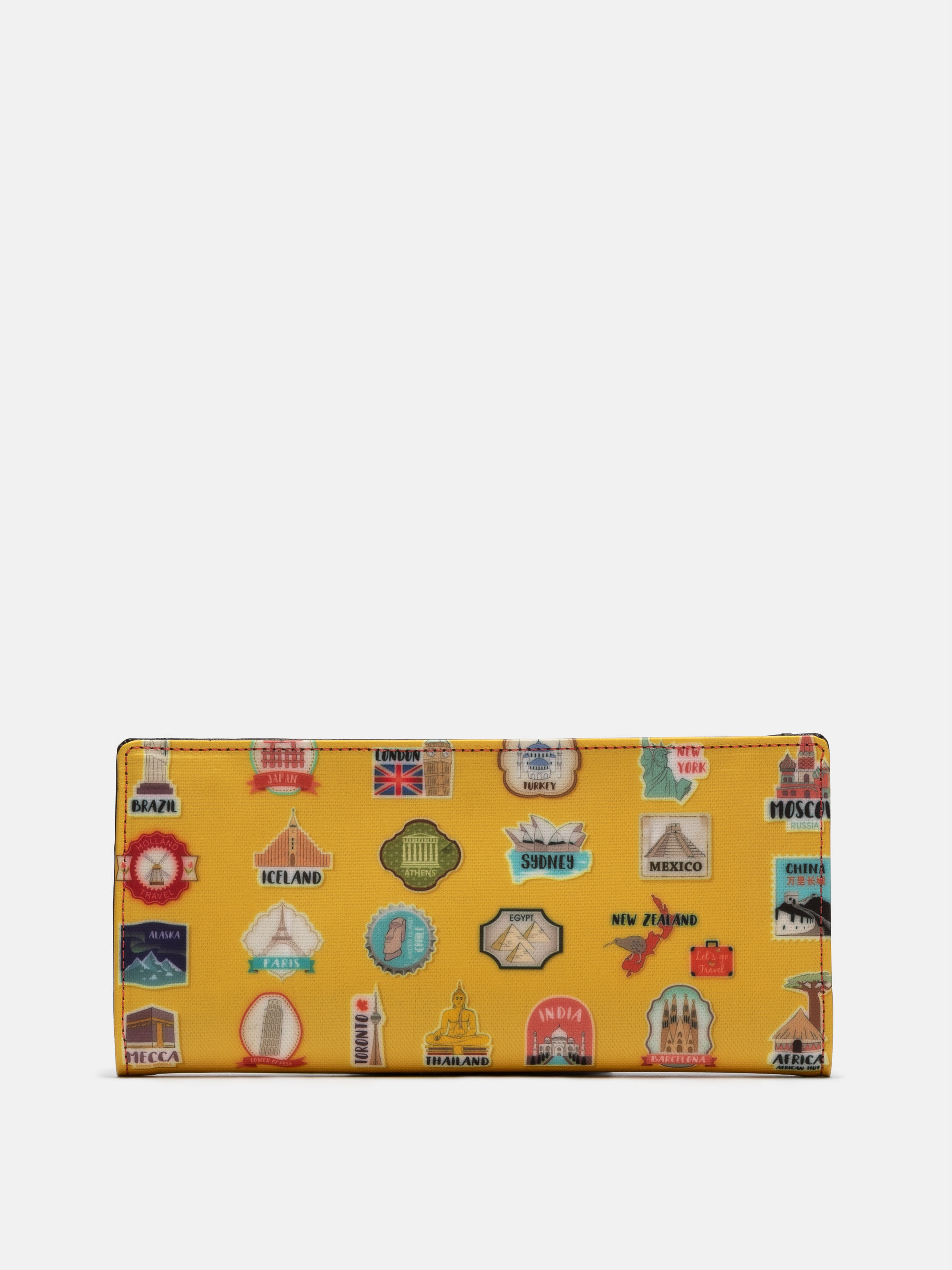 Portefeuille pour femme personnalisé en cuir ou en toile cirée