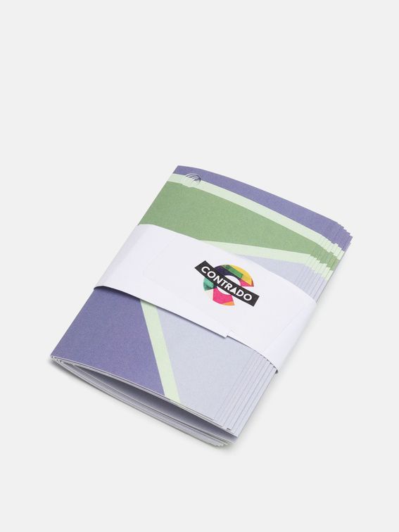 folded swing tags
