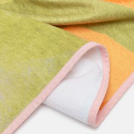 toalla de bano con ribete en varios colores