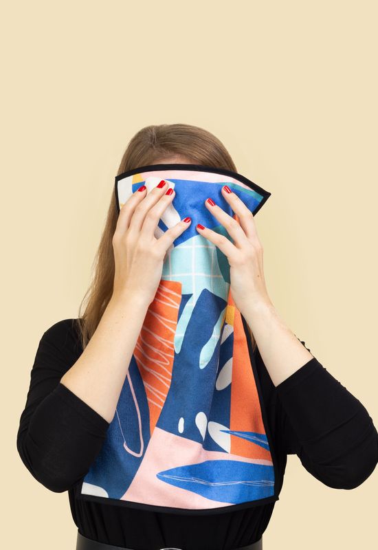 Customized Towel Set. Printed Hand Towels. Handmade