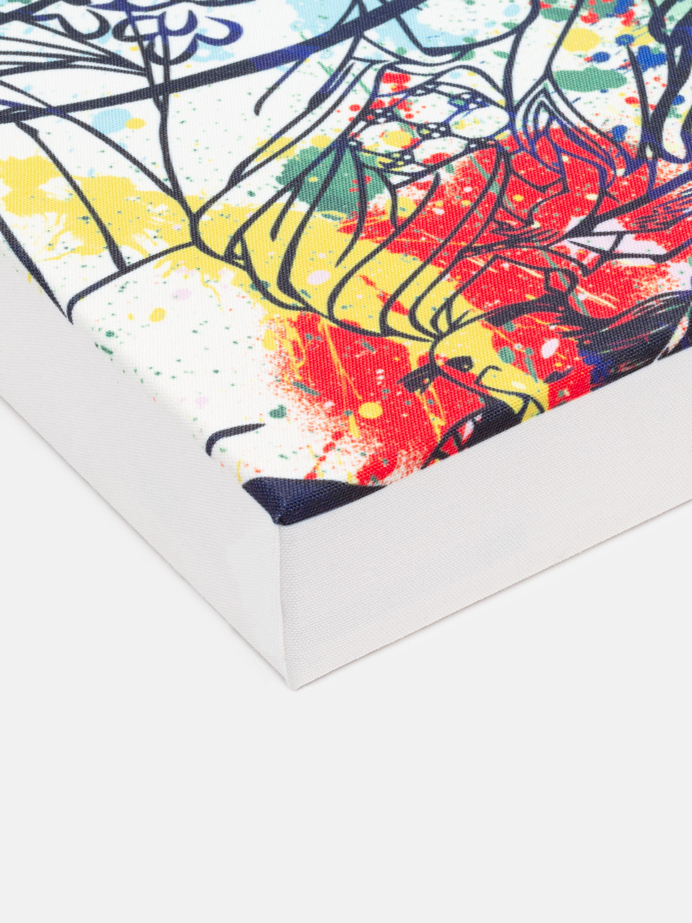 Bord enveloppé de la toile sur mesure avec design