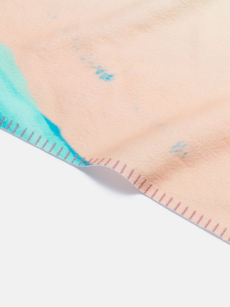 fleece deken met details