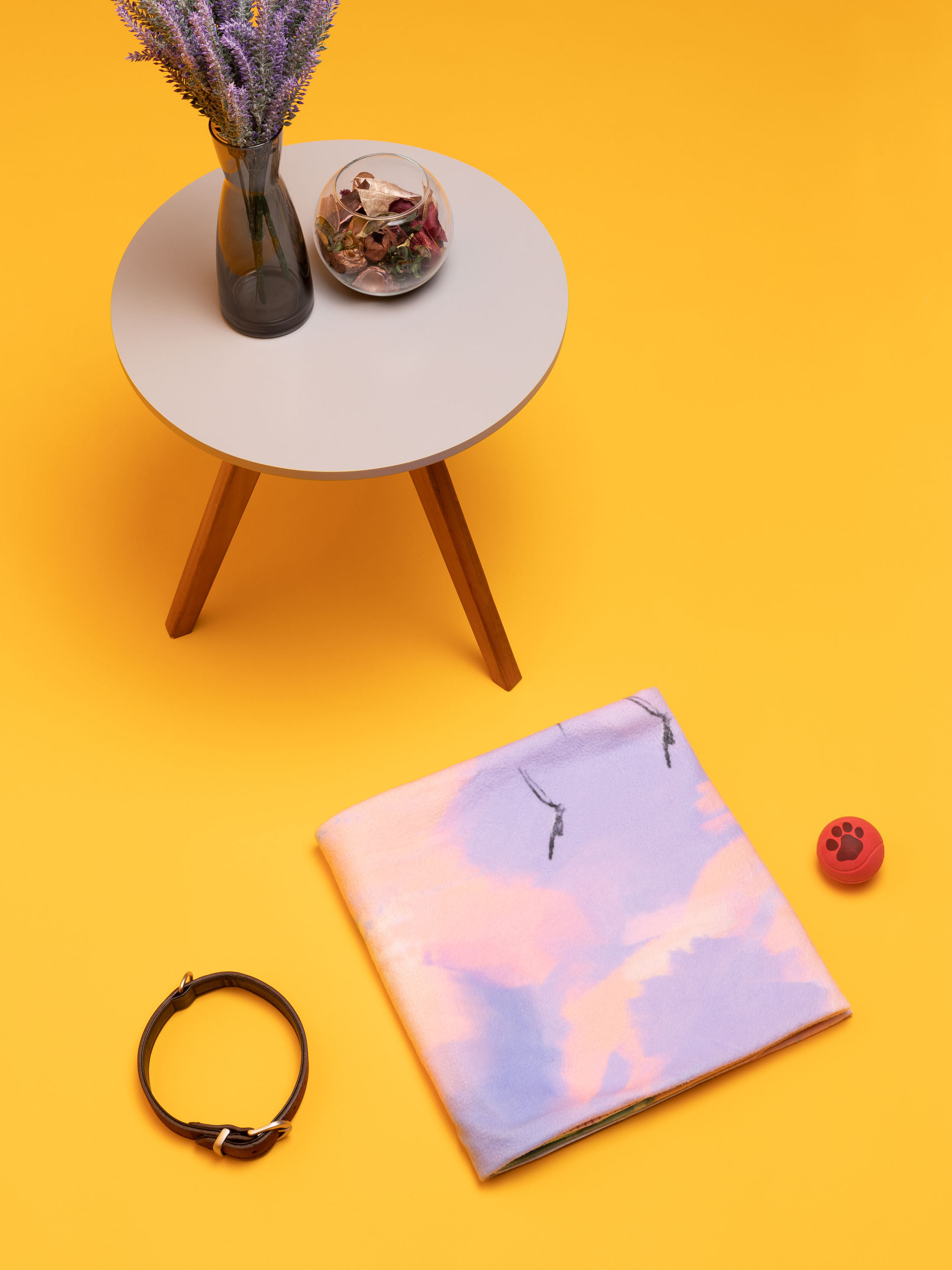 opzione finitura bordi coperta per animali personalizzata